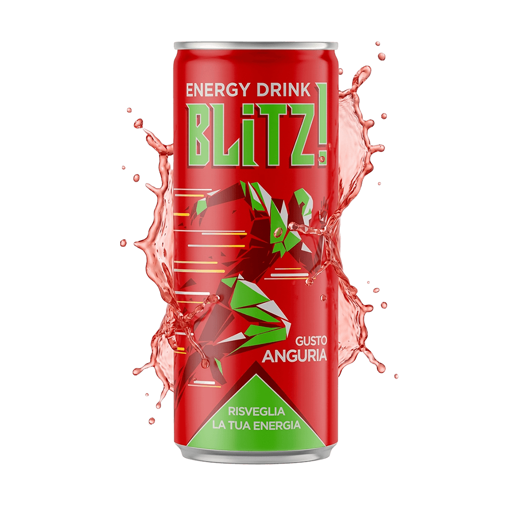 BLITZ Energy Drink gusto Anguria con splash